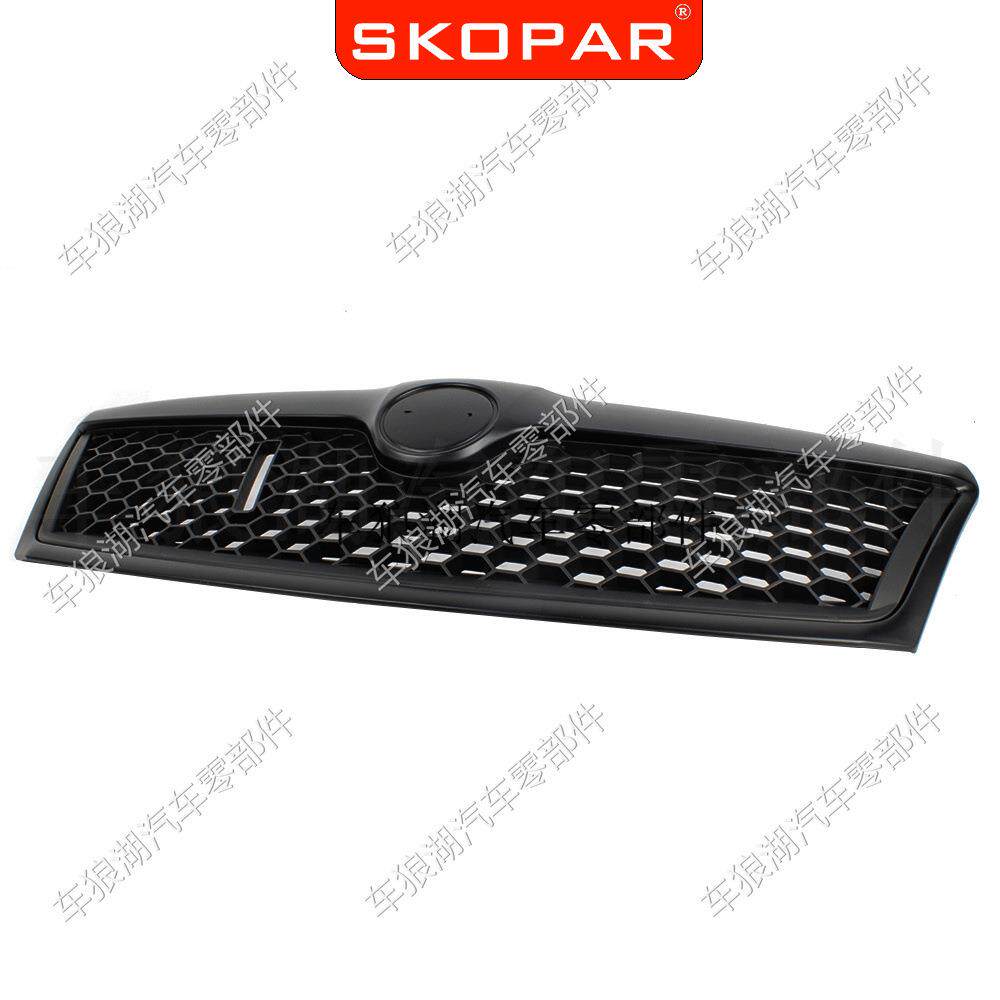 适用斯柯达明锐OctaviaA6RS2009-2013网格前中网饰框进气网