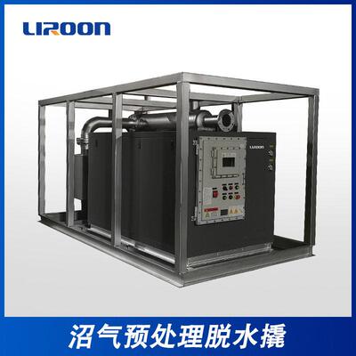 沼气脱水脱硫净化器养殖场预处理天然气沼气汽水分离设备发电撬装