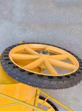 垃建圾车斗劳车人力手35232推车翻斗车砂浆车动车实心轮筑工地灰