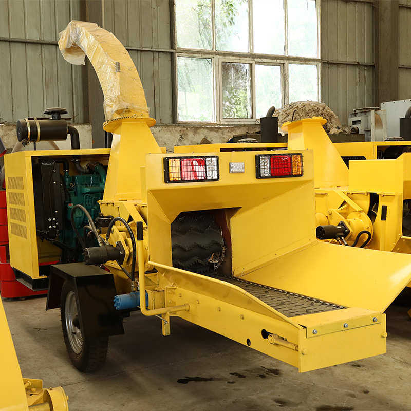 大型液压树枝粉碎机园林养护碎枝机柴油移动式木头木材粉碎机厂家,机械设备,粉碎机,淘宝优惠券,粉丝福利购,淘宝优惠卷