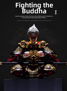 黑色神话悟空客厅电视柜入口斗胜佛孙悟空孙悟空装饰家装