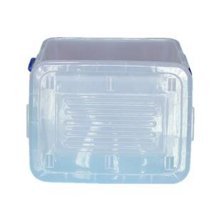 揭阳塑厂供塑料收纳箱棉被收纳家用料加厚收纳箱带轮6002应PP