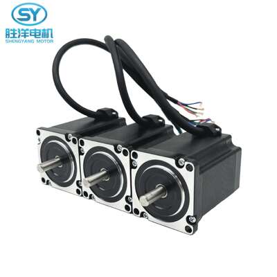 胜洋电机80MM 57混合式工控力矩Nema 23步进电机