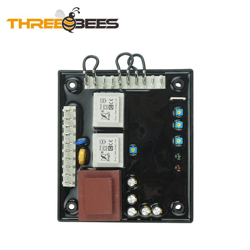 发电机组电压调节器大功率稳压板AVR R726大型无刷调压板