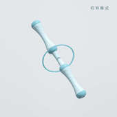 2女士4kg绳可拆卸杠铃哑铃 3可功能组装 多功能1拉力 负重