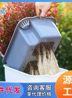 欧林泽懒水人盆自吸种菜室内家庭阳盆台草莓花盆种菜sc0102摩神器