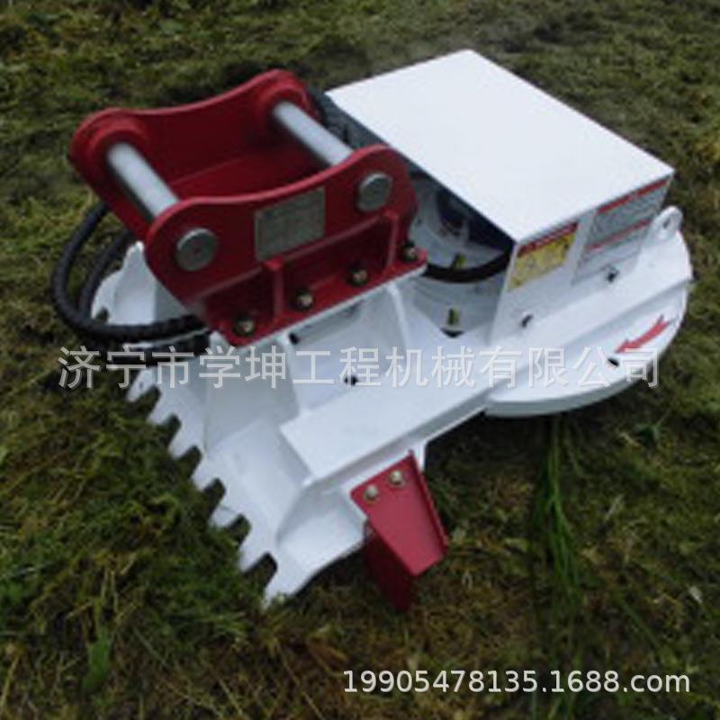 旋转打草机杂草粉碎机树枝打断器液压草木切断器芦苇清理器