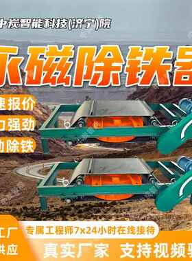 RBCYD-10GⅠ矿用隔爆型永磁除铁器除铁效果好矿用永磁除铁器