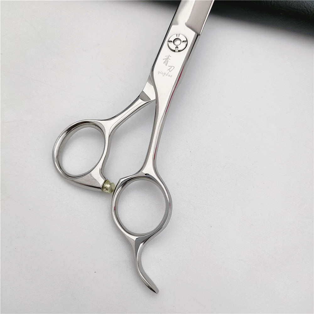 440C综合剪 6.5寸徒手剪 直杆子大刀 440C美发剪刀 小轴承螺丝