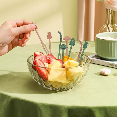 Rocket Planet Cartoon Picks Japanese Bento Forks Cute Fruit
