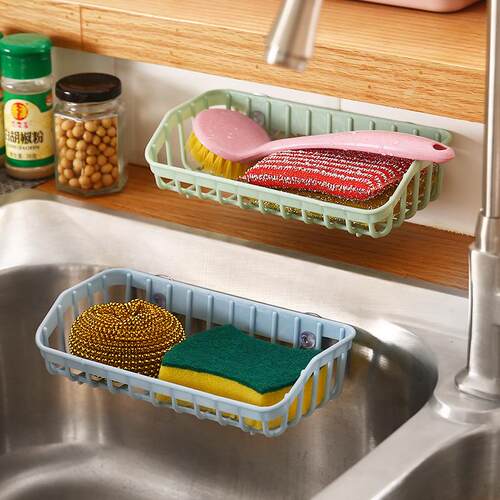 No-drill storage rack, suitable for the kitchen next to the