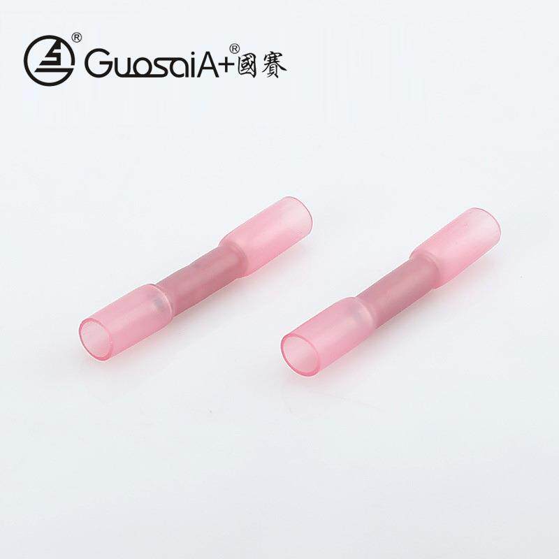 冷压端子接线对接器防水全绝缘BHT 1.25热缩型护套中间连接端子