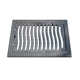 侧边式 市政水务篦 雨水篦子 方形铸铁弹簧篦 球墨铸铁防沉降篦子