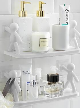 Japanese minimalist bathroom wall-mounted human-shaped guard
