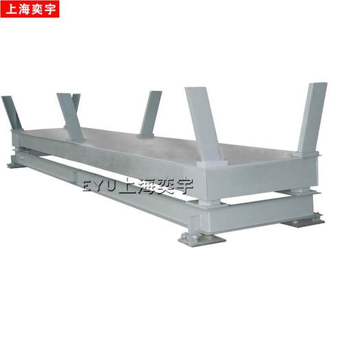 V型地磅称称钢卷缓冲秤平台称固定式双层减震钢材电子秤5吨10T20T