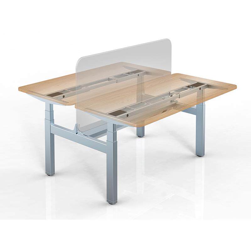 自台动电动升降电脑架桌4双电机站立式VEZ办公桌腿人工作家用支架