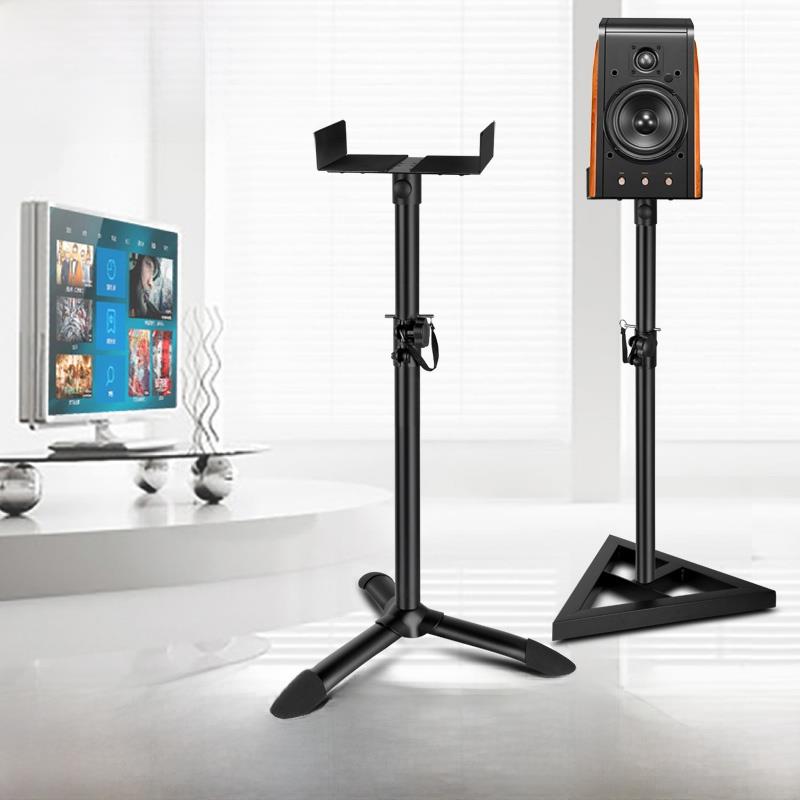 芙蕾米监听音箱架子脚架落地式3寸4寸5寸6寸7寸8寸环绕返听书架音响支架床笠拉车