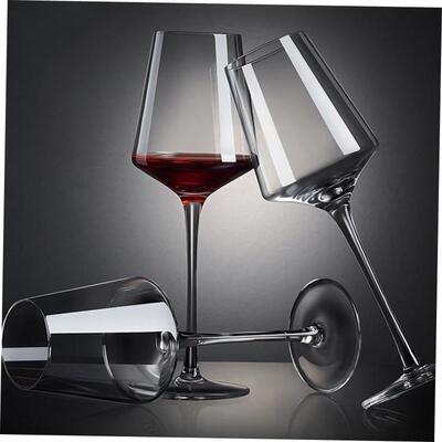 Crystal red wine glass set elegant wine glasses Goblet红酒杯