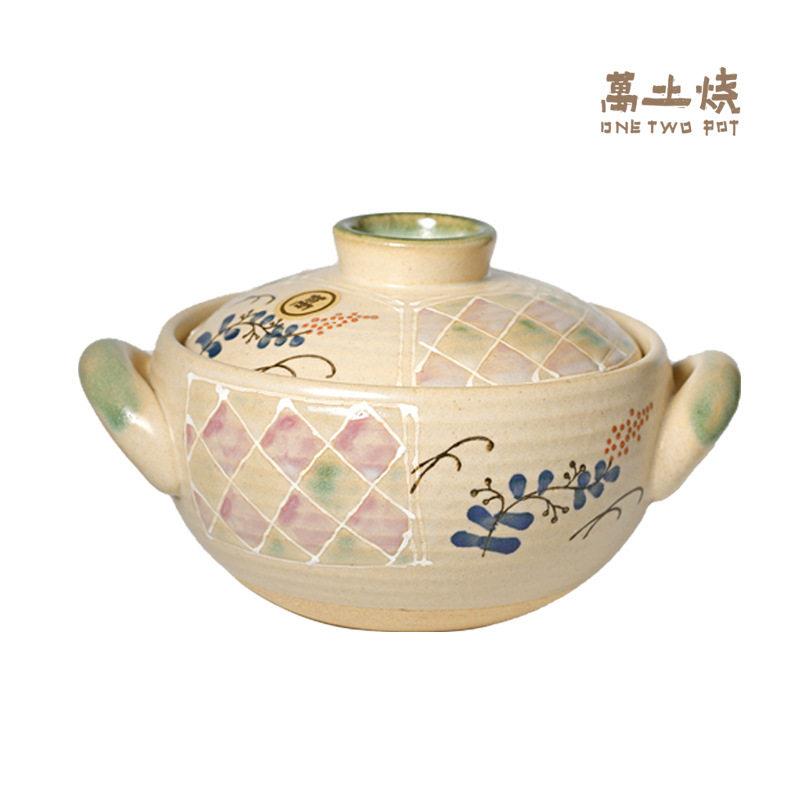万土烧老式土锅家用煲汤砂锅煮粥陶瓷汤锅沙锅 明火燃气灶耐高温