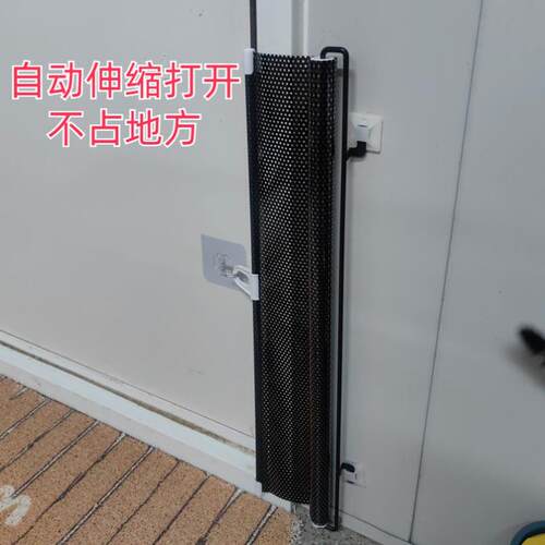 防止猫咪出门防猫进卧室宠物栅栏拦猫门伸缩栅栏挡猫隔断挡板神器