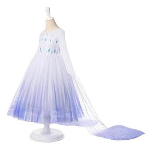Elsa Costume White Xmas Dress Princess Girls for Frozen