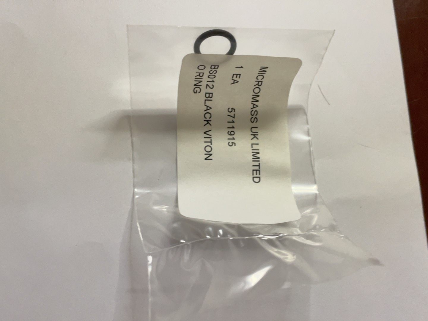 原装 Waters 沃特世 Micromass O型圈，货号