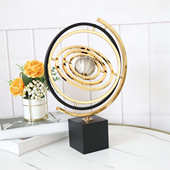 奢电视柜客厅地球仪装 饰品摆件艺术桌面办公室高档家居酒柜现代轻