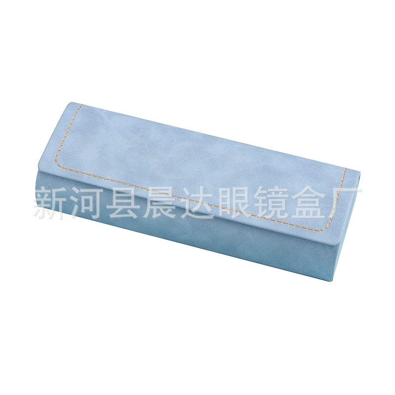 复古眼镜盒英伦风男便携防压抗压欧式简约近视太阳眼睛墨镜收纳