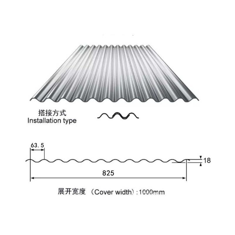 纹板波修理店836锰.铝厚外墙镁汽车店型4s波浪0板装饰8mm