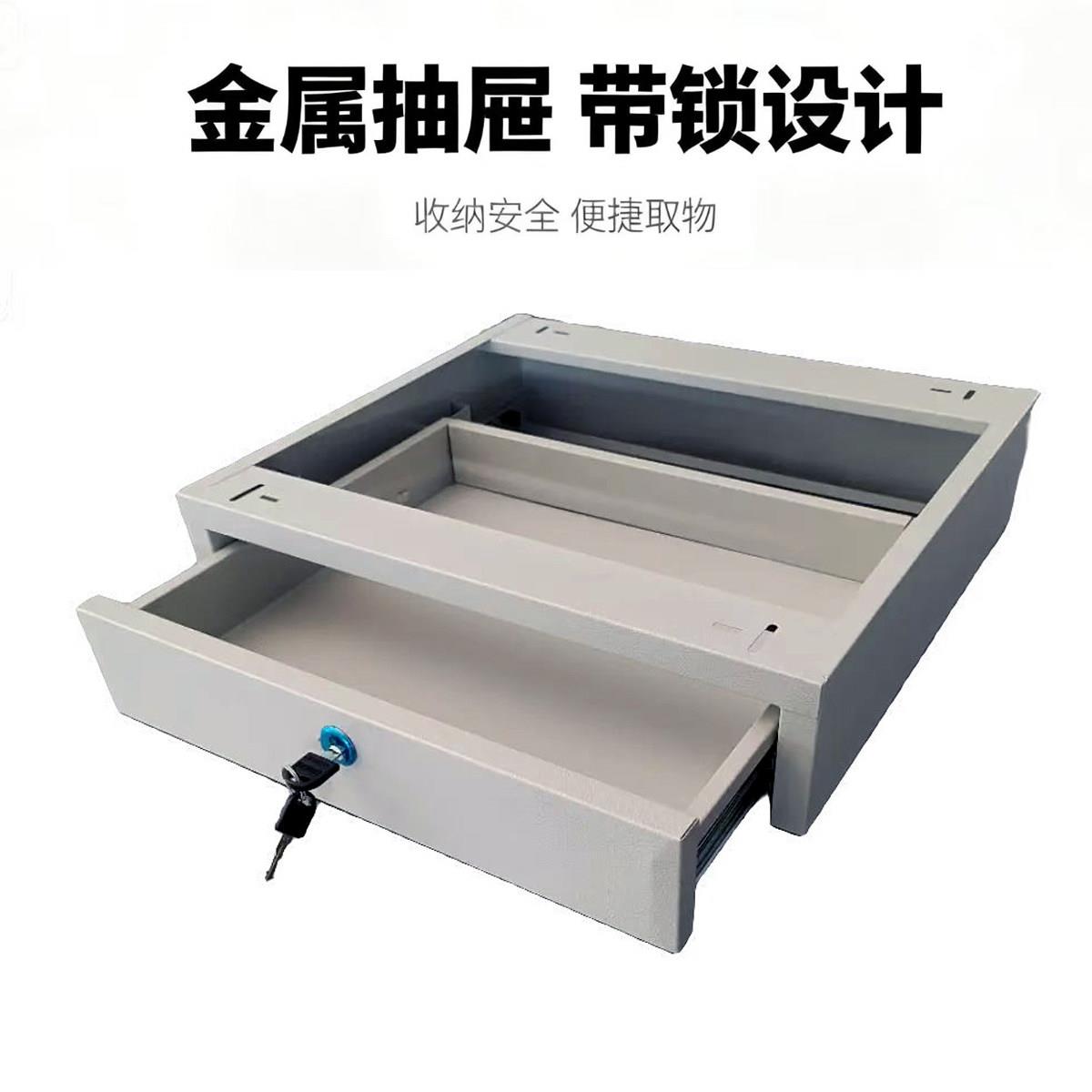 防静电工作台抽屉定制不锈钢抽屉重型钳工台抽屉车间铁皮柜带锁柜
