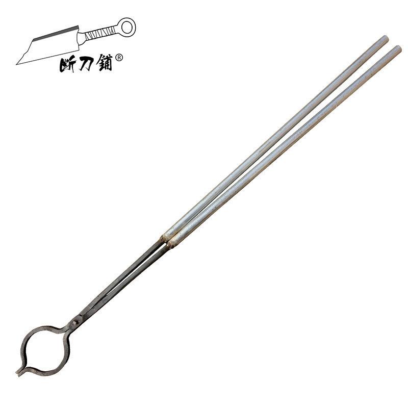 断刀铺 手工锻打 加长捕捉钳 坩埚钳 捕狗钳捉狗钳捉狗夹防狗咬
