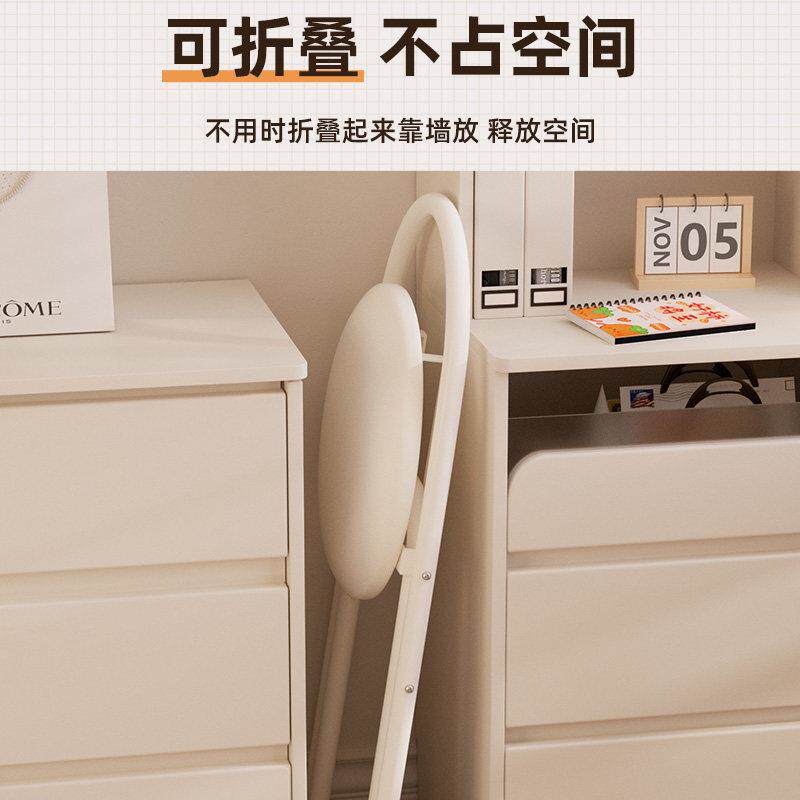 可马折叠子家用脚圆凳便携式高加厚扎厨MKZDY005房吃饭靠背椅凳吧