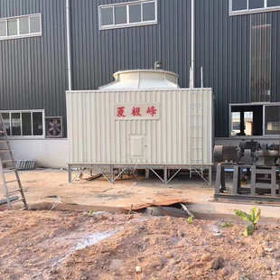 玻璃钢方形大型工业横流冷却塔冷凝塔循环式低噪音降温散热凉水塔
