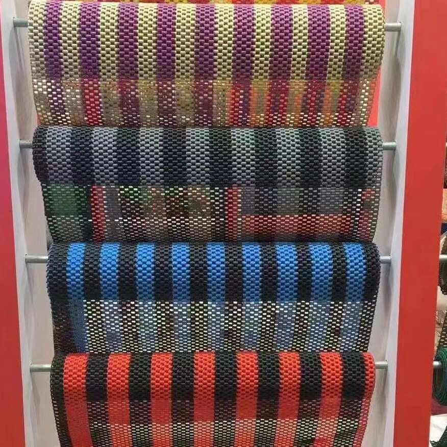 pvc塑料双色链条防滑垫隔水地垫厕所浴室走廊网眼镂空防滑门垫,居家布艺,家用脚垫,淘宝优惠券,粉丝福利购,淘宝优惠卷