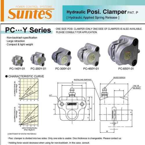 SUNTES刹车器PC-650Y-01 PC-450Y-01 PC-300Y-01/200Y/140Y制动器