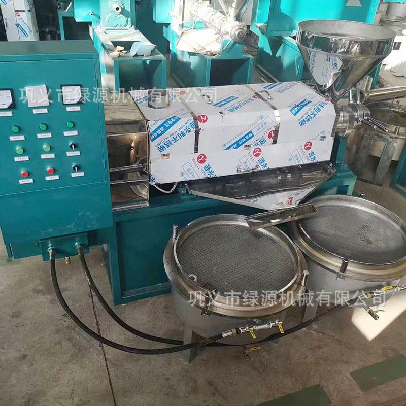 多功能菜籽螺旋榨油机花生大豆油压出QLP榨生备产线设效率高率高