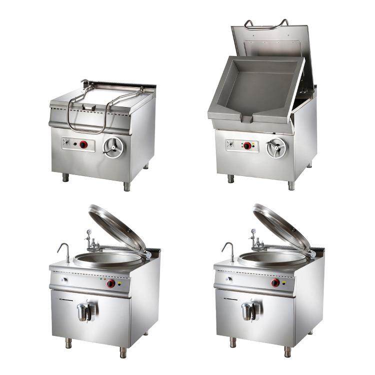 商用可倾斜式炒锅夹层汤锅 Tilting Bratt Pan and Boiling Pan