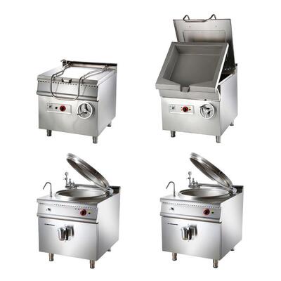 商用可倾斜式炒锅夹层汤锅 Tilting Bratt Pan and Boiling Pan