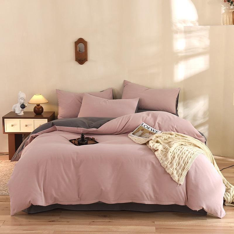 A类纯棉冬磨毛被套单件200x23双人180全棉加厚被0罩1.5宿舍单WNA