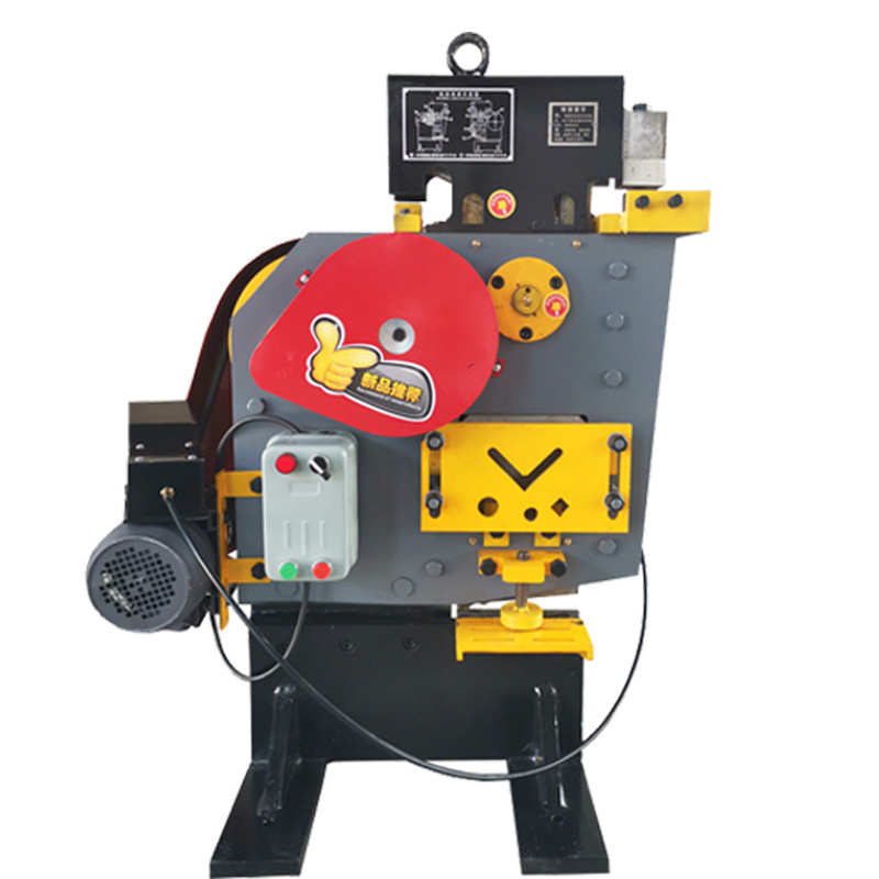 小型冲剪机厂家机械槽钢角铁联合冲剪机电动冲剪机槽钢剪切冲孔机