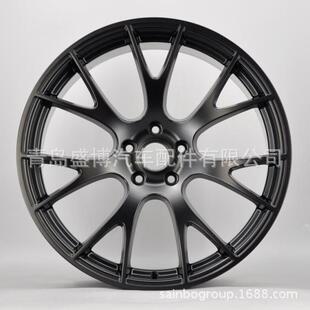 20寸亚光黑改装 铝合金轮毂轮圈车轮轮子铝轮铝圈生产 款