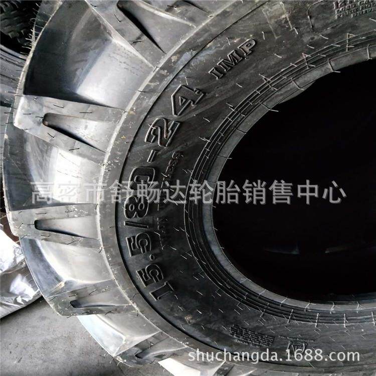 现货供应 15.5/80-24人字形拖拉机农用机械轮胎 400/80-24