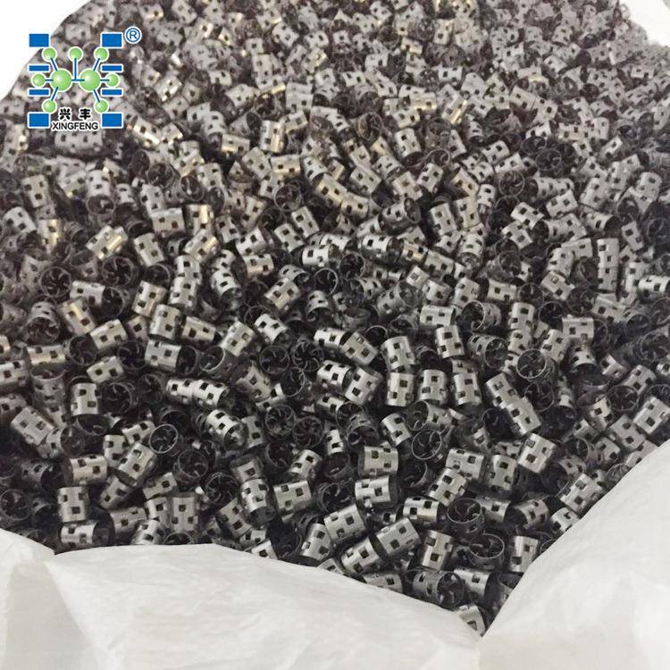 金属鲍尔环304，316L，碳钢， 硫回收装置的甲醇洗涤塔鲍尔环填料 - 实物图