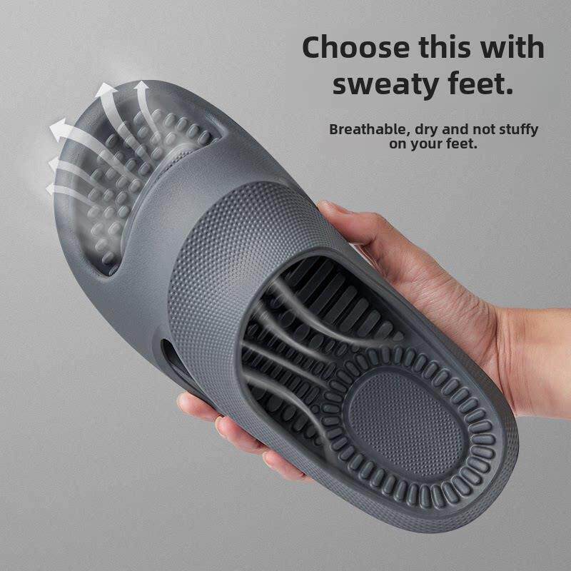 凉鞋，男士夏季室内家庭家庭夫妇浴室沐浴防滑伊娃按摩拖鞋，女士