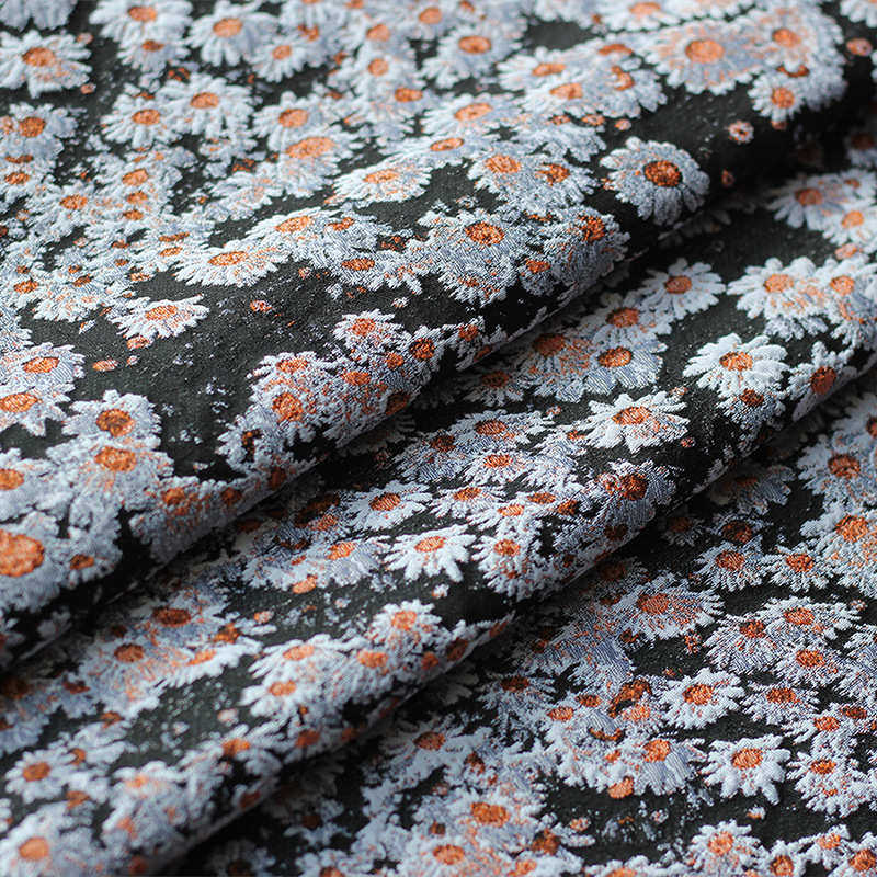 小雏菊碎花浮雕提花面料复古做旧风格挺括提花布蓬蓬裙鞋帽布料,纺织面料/辅料/配套,服装花边,淘宝优惠券,粉丝福利购,淘宝优惠卷