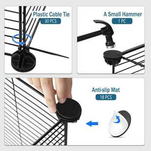 宠物围栏超大宠物房子别墅自由拼接拼接狗狗猫咪坚固栅栏通用制定
