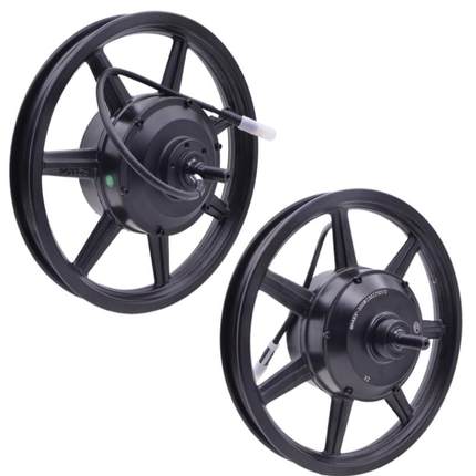 14寸代驾折叠电动车专用48V350/400W无刷有齿高速后驱电机控制器
