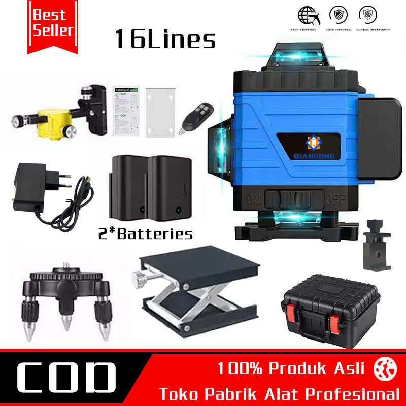 3D12线4D16线绿光水平仪激光水平仪投线仪贴墙仪Laser level批发