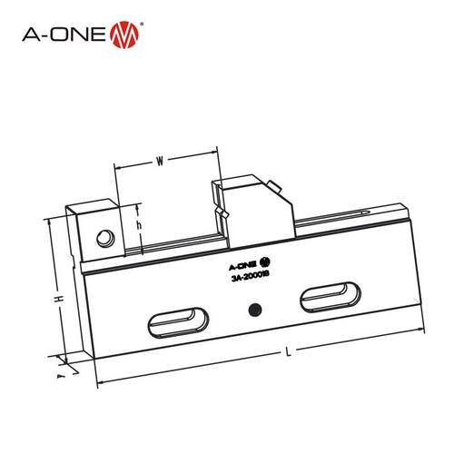 A-ONE线切割机床不锈钢工具批士 EDM电火花线切割工件固定夹具
