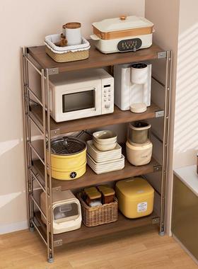 式移置日物架落地用多层LOZ客厅动收纳架家学生书架厨房微波炉储